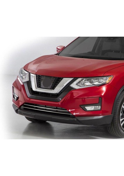 OMSA Nissan X-Trail Krom Ön Panjur Alt Çıta 2017-2021 Arası