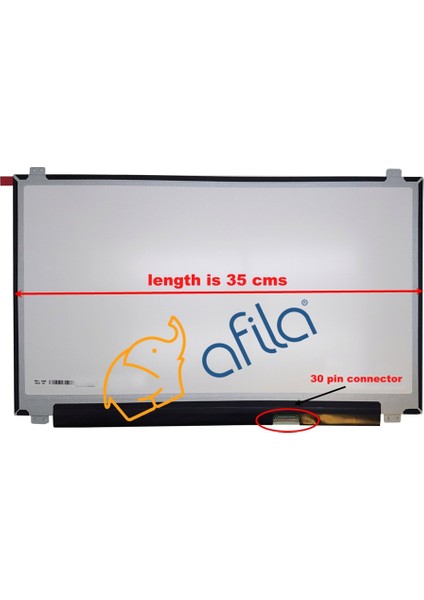 N156HCA-GA3 Rev.c1 NV156FHM-N48 LCD Ekran, Panel V1 (Fhd Ips)