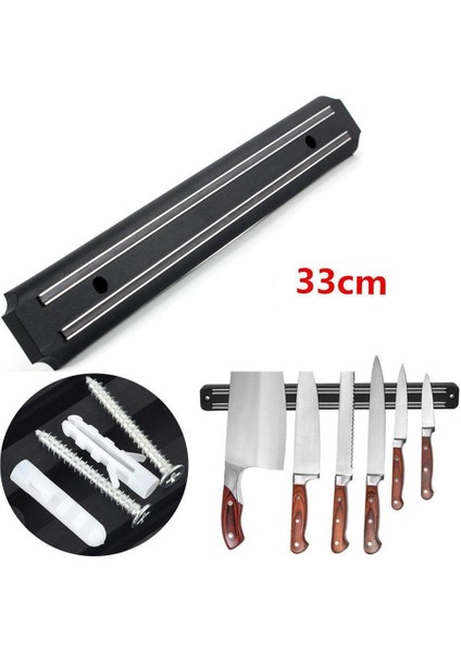 2 Adet 33 Cm Mıknatıslı Bıçak Tutucu Stand Bıçaklık Tutucu Askı Stant modelleri