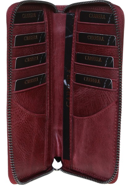 Erkek Bordo Cüzdan