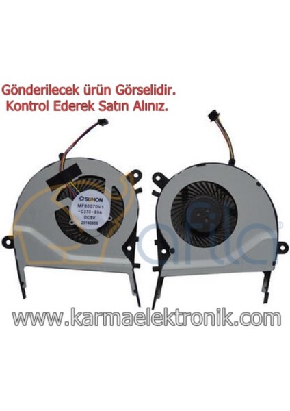 Asus K555LB-XO105H K555LB-XO108D Notebook Cpu Fan (Cooling)