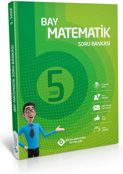 Bilim Anahtarı Yayınları Bay 5. Sınıf Matematik Soru Bankası