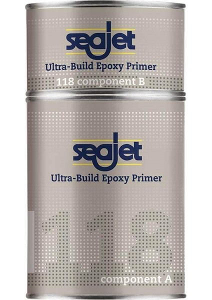 118 Ultra Build Epoxy Primer Boya Astarı Gümüş 2.5lt