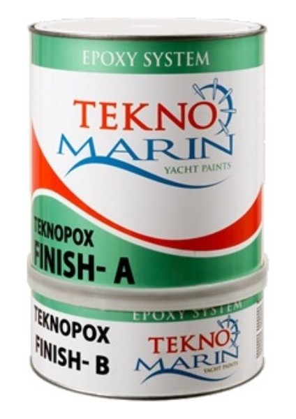 Teknomarin Teknopox Son Kat Boya 3kg Siyah