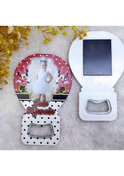 15 Adet Minnie Temalı Açacak Magnet HDBL18