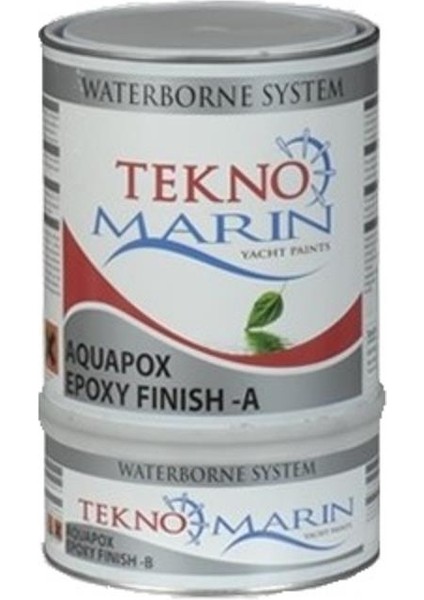 Teknomarin Aquapox Epoxy Son Kat Boya- 3kg Gri