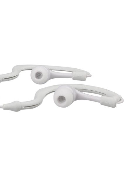3.5mm Earhook Su Geçirmez Spor / Koşu / Açık Havada Kulaklık Kulaklık Kulak Kulaklık Kulaklık Iphone Samsung Ipod Mp3 Mp4 ve Diğer 3.5mm Jack Cihazları Beyaz(Yurt Dışından) indirimleri