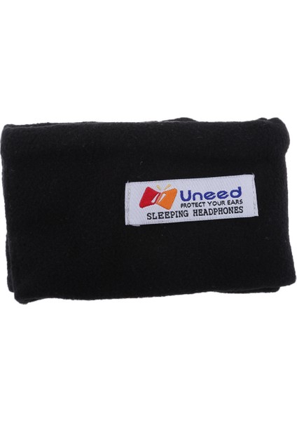 3.5mm Kablolu Kulaklık ve Uyku Göz Maskesi - Siyah (Yurt Dışından)