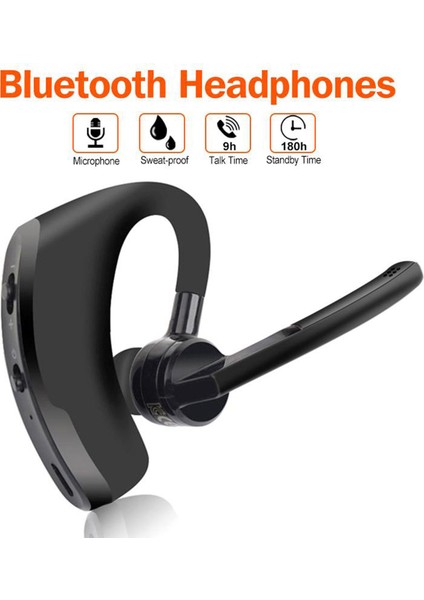 Handsfree Bluetooth Kulaklık V4.0 9 Hrs Hd Talktime Için Cep Telefonu Dizüstü Pc