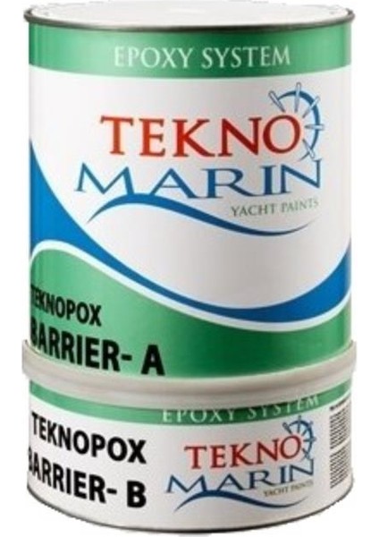 Teknomarin Teknopox Barrier Arakat Boya 3kg Gri