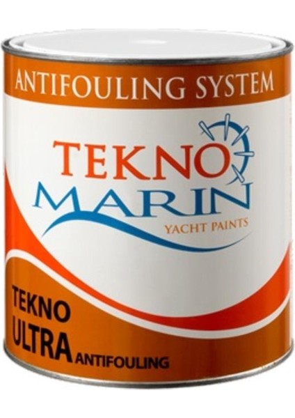 Teknomarin Ultra Antifouling Zehirli Boya 1kg Kırmızı