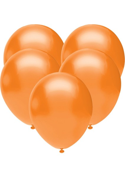 Partipan Pastel Balon Turuncu 10 Adet