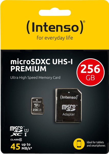 3423492 Uhs-I 256GB Sdxc Micro Sd Kart