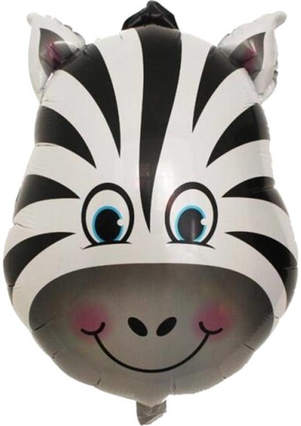 Partipan Zebra Folyo Balon 55 cm