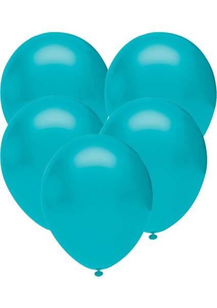 Partipan Pastel Balon Turkuaz 10 Adet