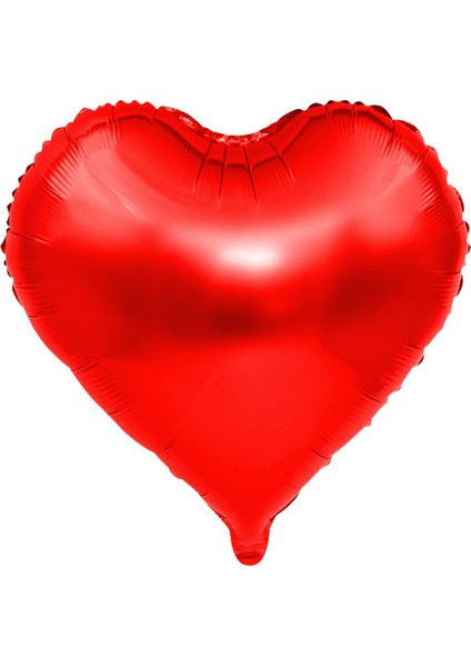 Partipan Kırmızı Kalp Folyo Balon 45 cm