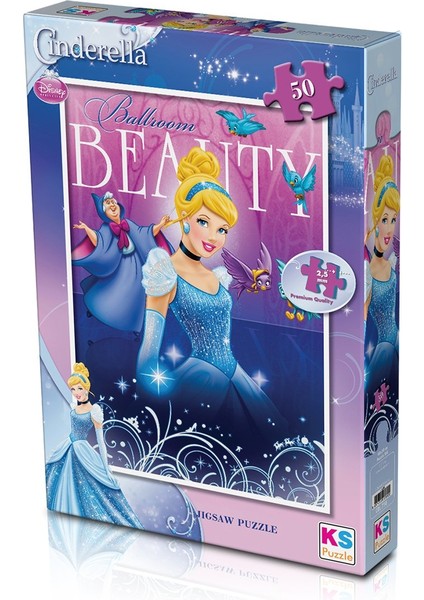 CRL709 Ks Cinderella / 50 Parça Puzzle