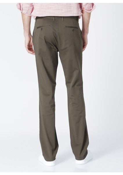 Comfort Fit Düz Erkek Chino Pantolon