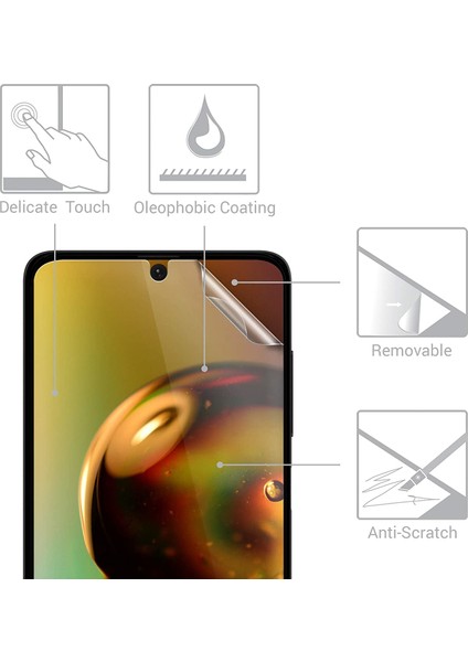 Case 4U Samsung Galaxy M51 Tamperli Kırılmaz Cam Ekran Koruyucu