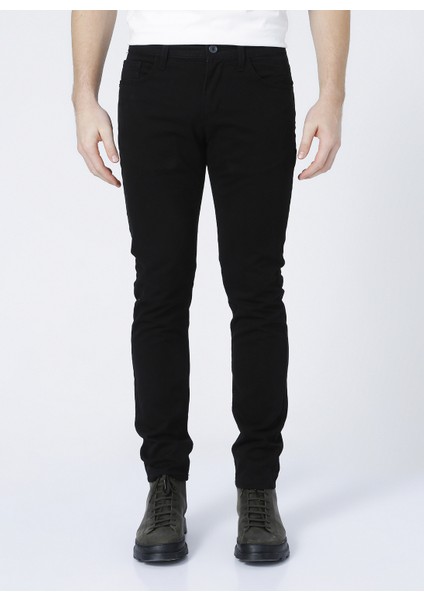 Slim Fit Düz Erkek Chino Pantolon