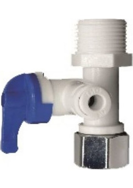 Su Arıtma Plastik Vanalı Kombo Hat Alma Ap. 3/8"-1/4"-3/8"(Metal Rekor)