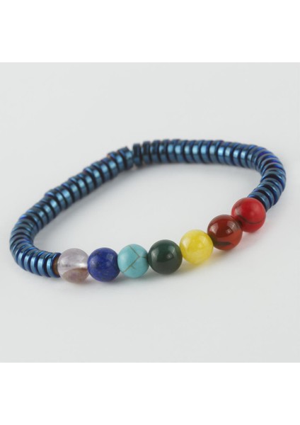 7'li Doğaltaş Çakra Bileklik