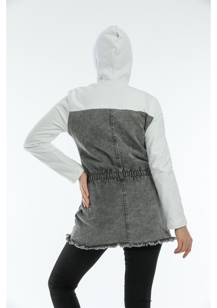 Bayan Yeni Model Kot Ceket 0398446
