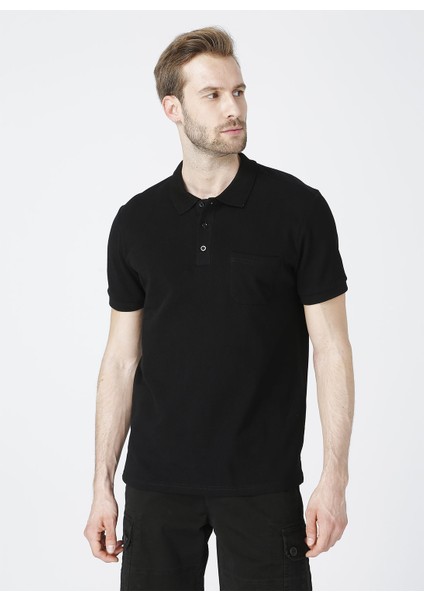 Kısa Kol Basic Düz Erkek Polo T-Shirt