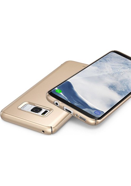 Slim Galaxy S8 Plus Kılıf Royal Gold