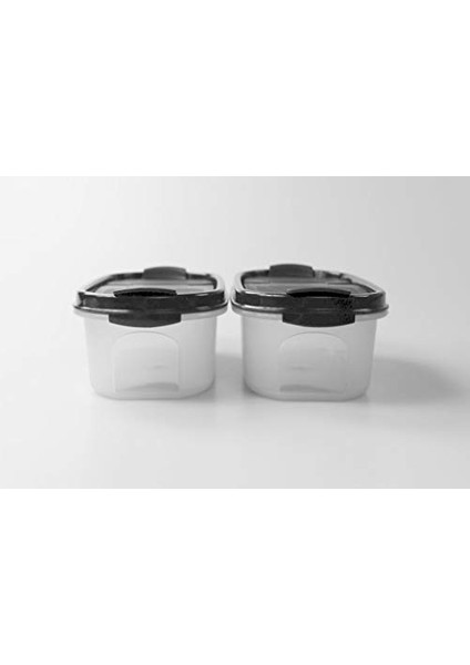 Oval Set 2'li 500ML Siyah Kapak