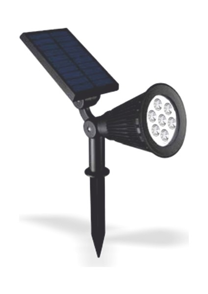 7W Solar LED Aydınlatma Yeşil