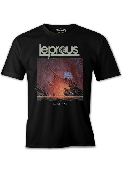 T-Shirt Leprous - Malina Siyah Erkek Tshirt