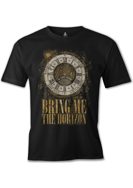 T-Shirt Bring Me The Horizon - Clock Siyah Erkek Tshirt