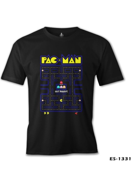 T-Shirt Pac-Man - Get Ready Siyah Erkek Tshirt fiyatları
