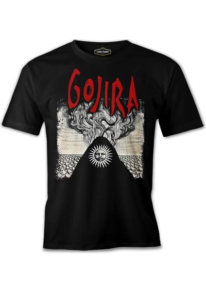 T-Shirt Gojira - Magma Siyah Erkek Tshirt