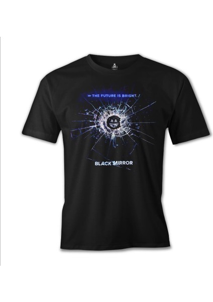 T-Shirt Black Mirror Siyah Erkek Tshirt