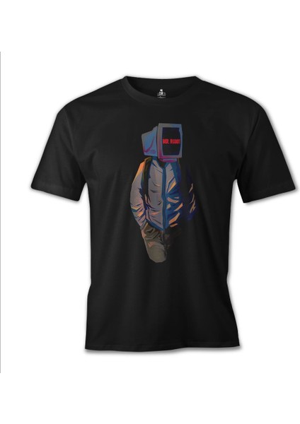 T-Shirt Mr. Robot Siyah Erkek Tshirt