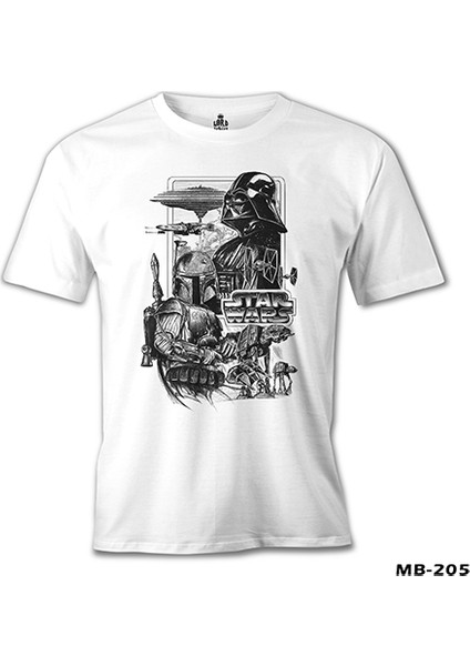 T-Shirt Star Wars - Empire Beyaz Erkek Tshirt fiyatları