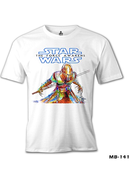 T-Shirt Star Wars - The Force Awakens Beyaz Erkek Tshirt fiyatları