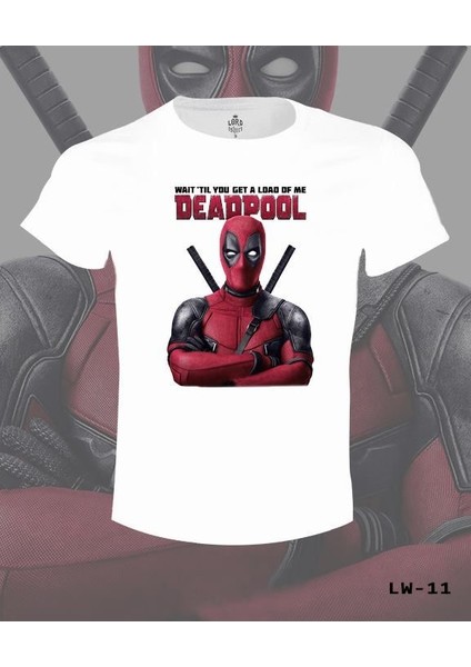 Llord T-Shirt T-Shirt Deadpool Vııı