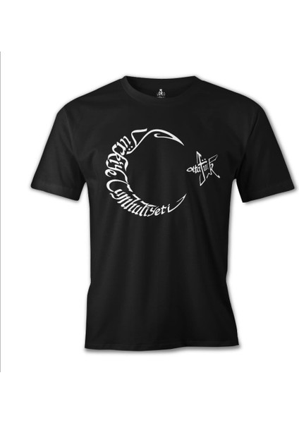 T-Shirt Tc Atatürk Siyah Erkek Tshirt