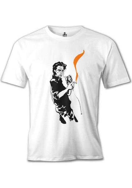 T-Shirt Nick Cave - Mercy Beyaz Erkek Tshirt