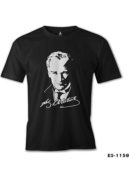 T-Shirt Atatürk - Portre Siyah Erkek Tshirt fiyatları