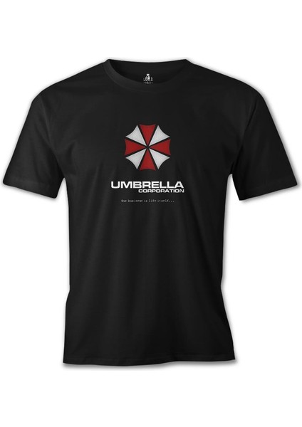 T-Shirt Umbrella Corps - Business Siyah Erkek Tshirt
