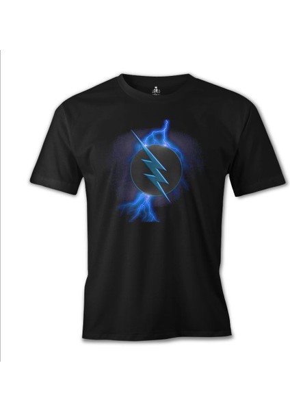 Llord T-Shirt T-Shirt Flash Vs Zoom Siyah Erkek T-Shirt