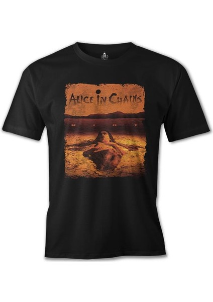 T-Shirt Alice In Chains - Dirt Siyah Erkek Tshirt