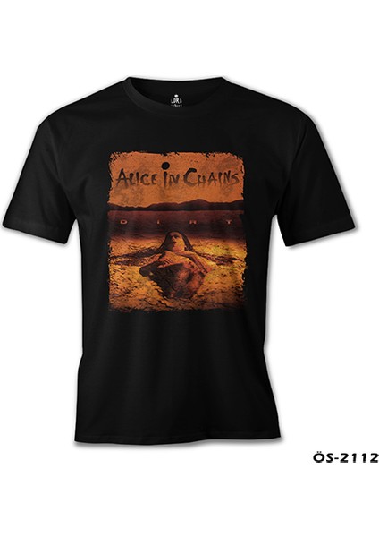 T-Shirt Alice In Chains - Dirt Siyah Erkek Tshirt fiyatları