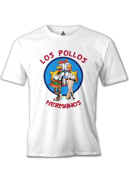 T-Shirt Los Pollos Hermanos Beyaz Erkek Tshirt