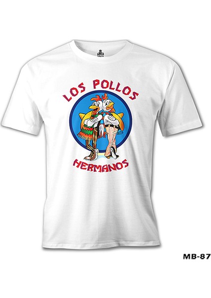 T-Shirt Los Pollos Hermanos Beyaz Erkek Tshirt fiyatları