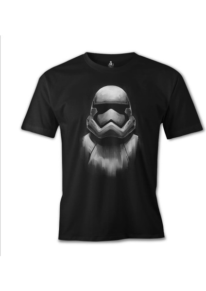 T-Shirt Star Wars - Storm Trooper Siyah Erkek Tshirt